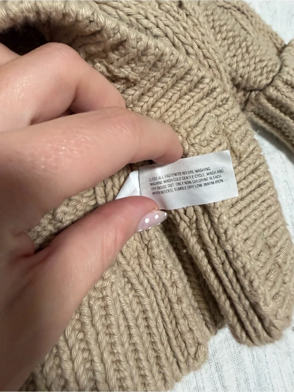 Banana Republic Baby Shawl Collar Cable Knit Cardigan - Beige 12-18 Months